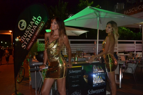 Tour promozionale RUSSIAN STANDARD,  Sfinge Communication con le sue top girls