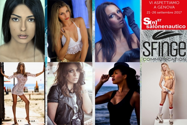 SALONE NAUTICO DI GENOVA DAL 21 AL 26 SETTEMBRE STAND HONDA. SUPER TOP GIRLS BY SFINGE COMMUNICATION