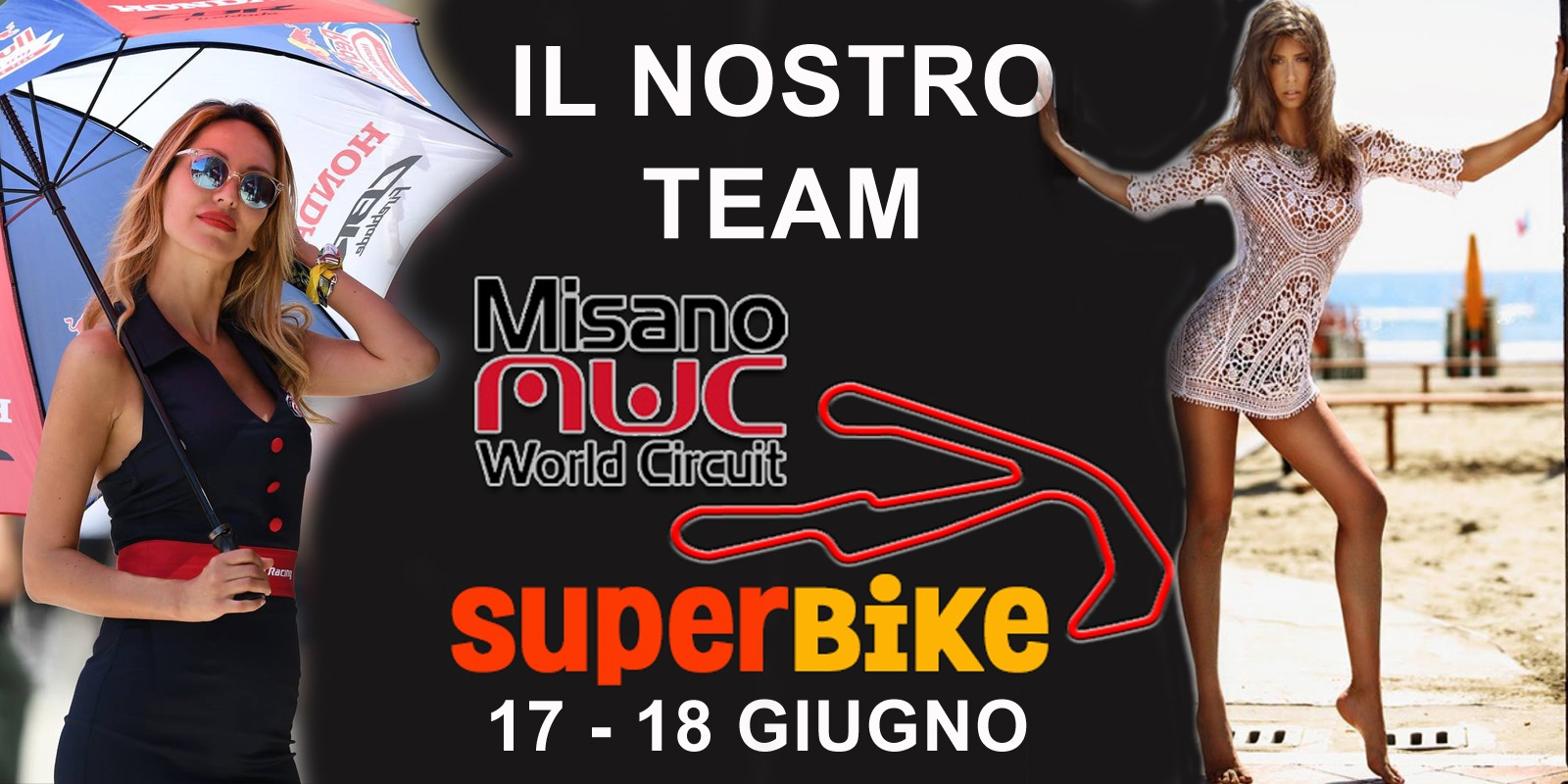 superbike misano,  sfinge communication con le sue top model
